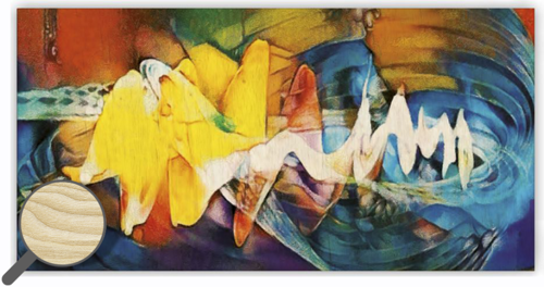 Dřevěný obraz Abstract