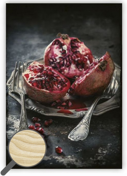 Dřevěný obraz  Food Art