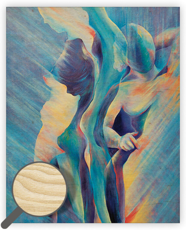 Dřevěný obraz Women II.