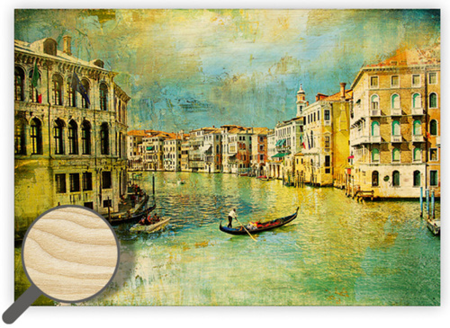 Dřevěný obraz Venezia IV.