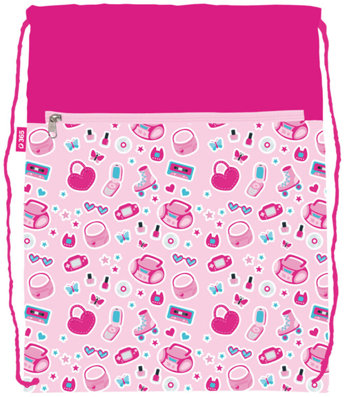 Sáček na tělocvik Pinky