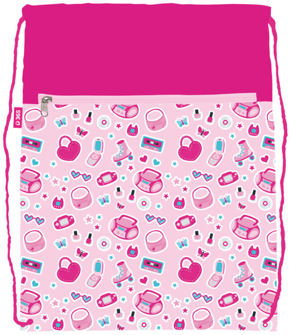 Sáček na tělocvik Pinky