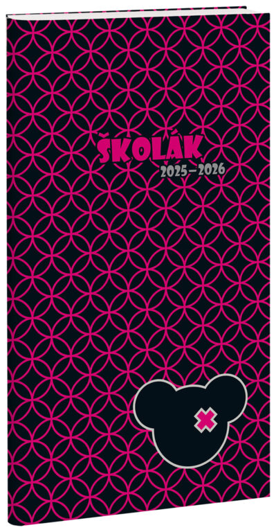 Diář školák Lucky 2025/26 - české kalendárium