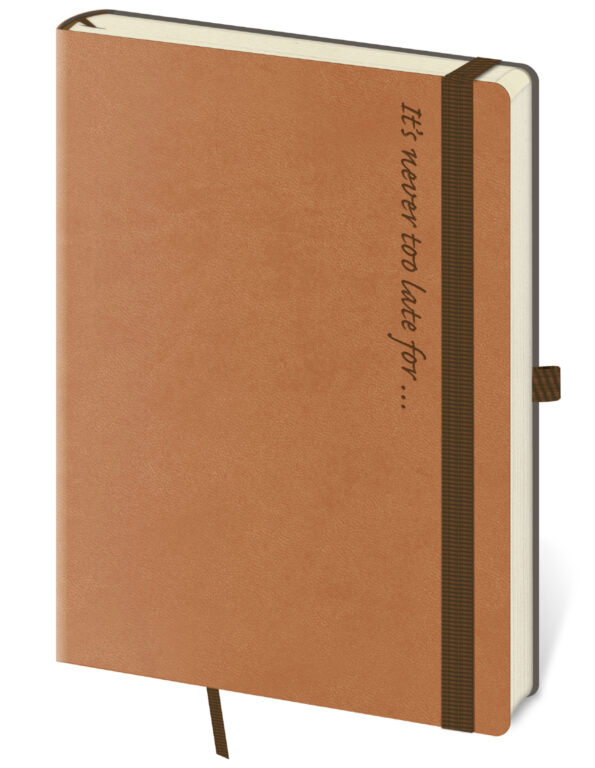 Linkovaný zápisník Flexies L Brown