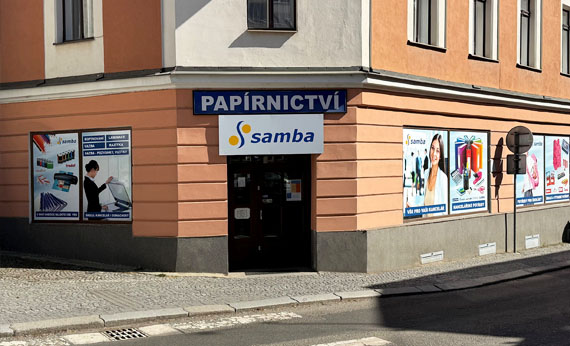 Papírnictví Samba Sedlčany